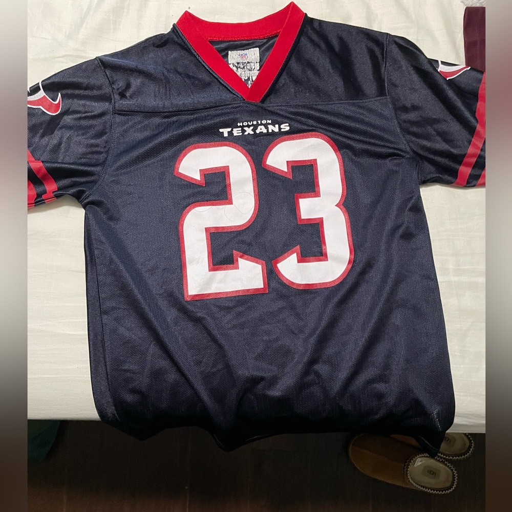 Thrifted NFL Texans jersey. XL. Worn exactly once.